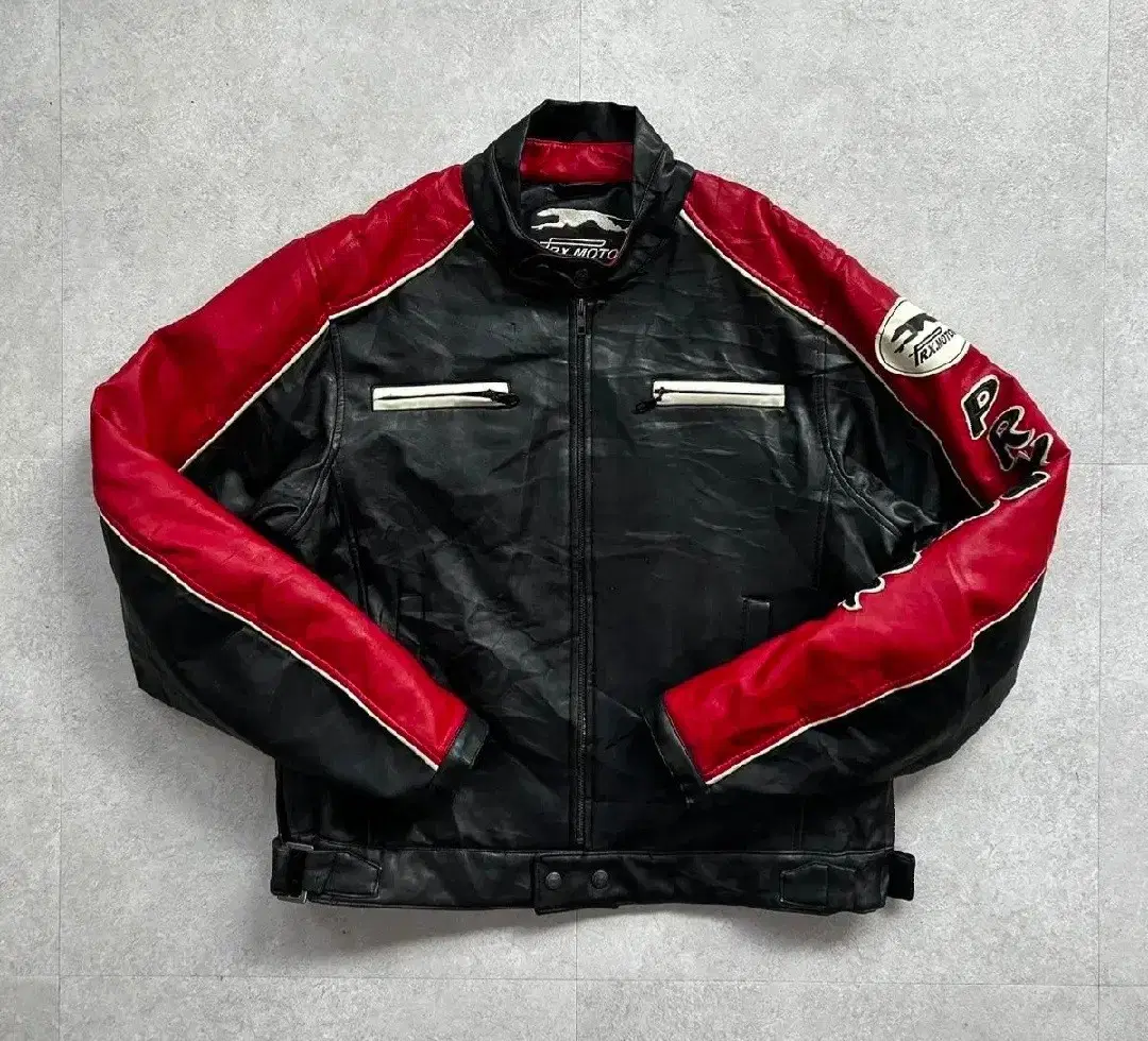 Vintage Motorcycle Leather Jacket