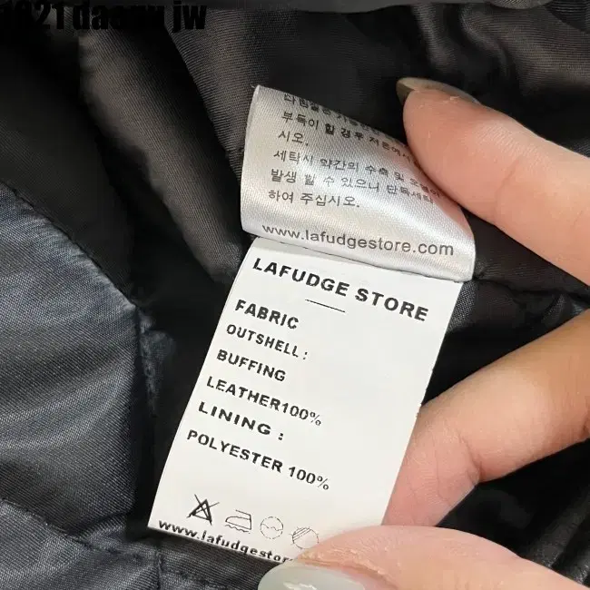 L LAFUDGESTORE JACKET 라퍼지스토어 가죽 자켓