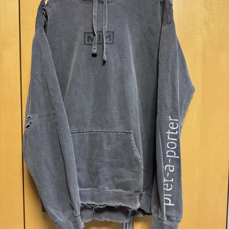 minus(-) Bootleg Hoodie(DAMAGED) 후드 2사이즈