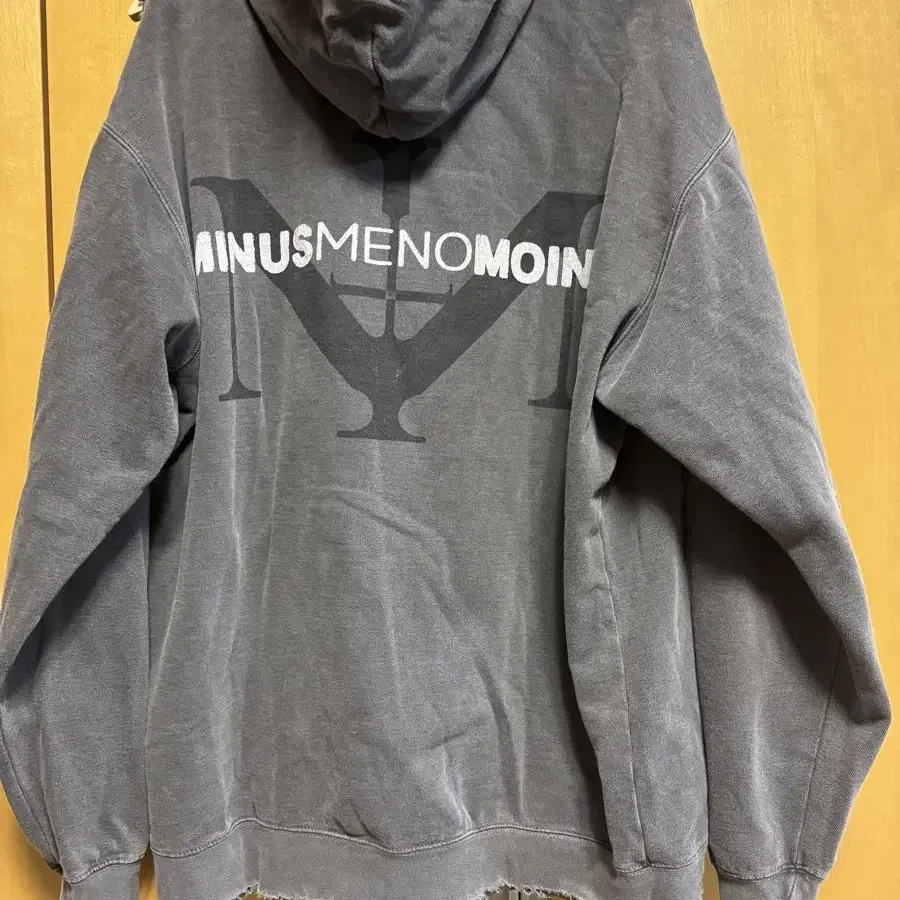 minus(-) Bootleg Hoodie(DAMAGED) 후드 2사이즈