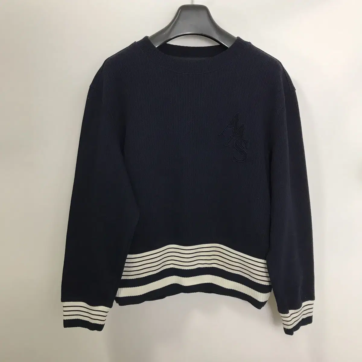 System Homme Navy Embroidered Top [95]