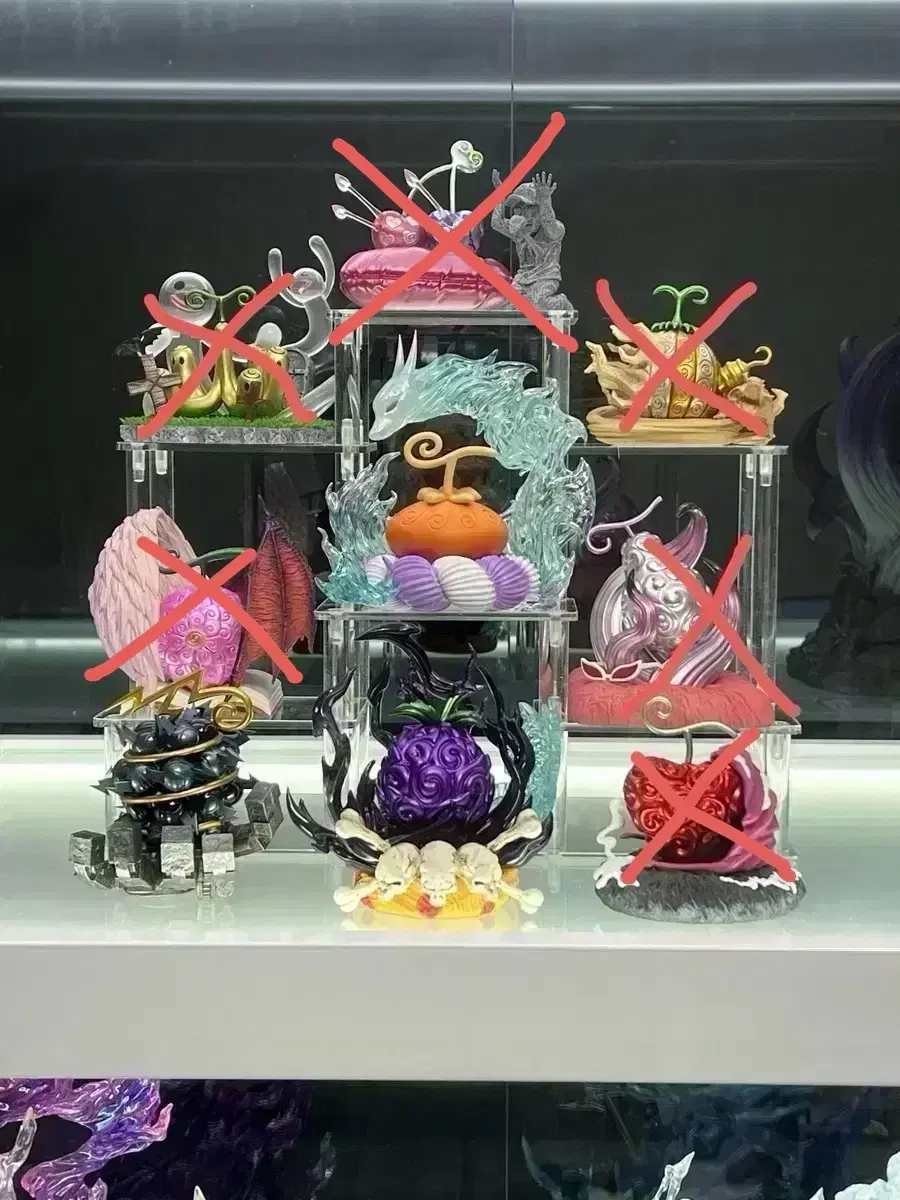 ONEPIECE Devil's Fruits Resin Statue Sells