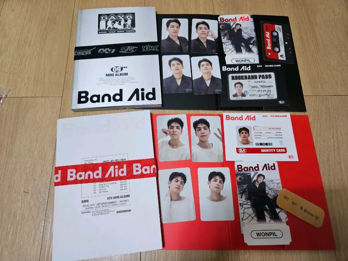 Day 6 Bandaids full set album sells (limited time offer poster )