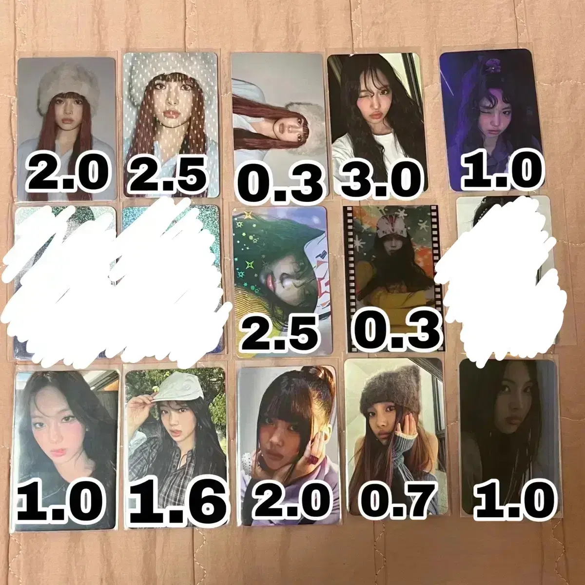 New Jeans hyein unreleased photocard wts sell Universal Weverse Japan musicplant shopee