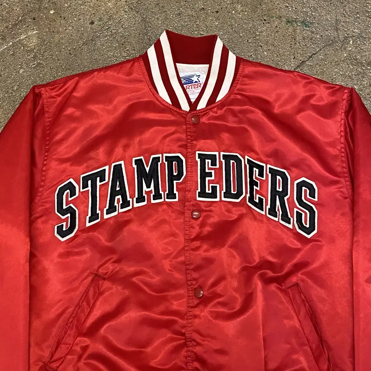 80s Made in USA 스타터 STAMPEDERS 스타디움 패딩