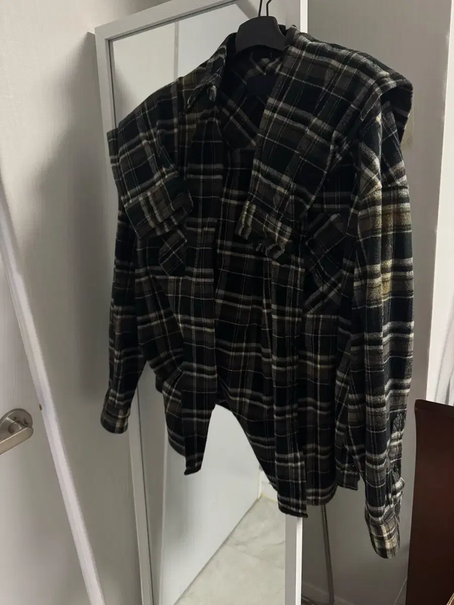 Junji 24FW Check Multisleeve Shirt 48