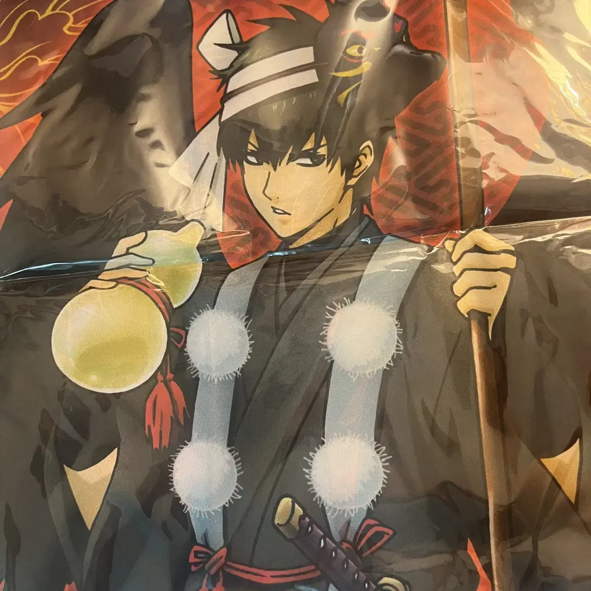 New) Gintama Hijikata Tengu Multicross Fabric Poster