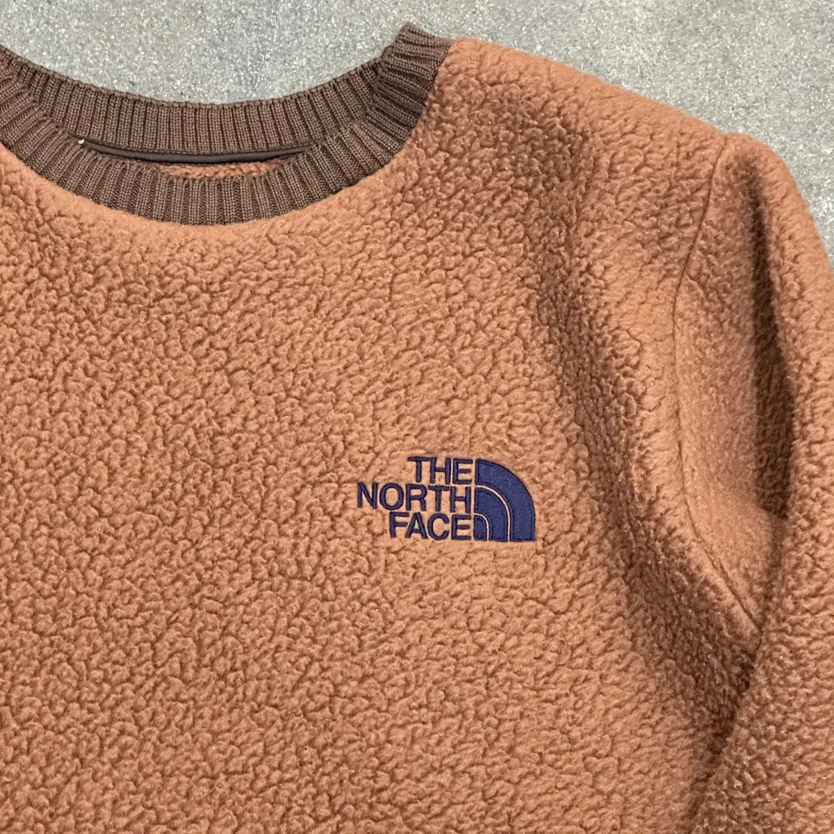 The north face purole label 후리스