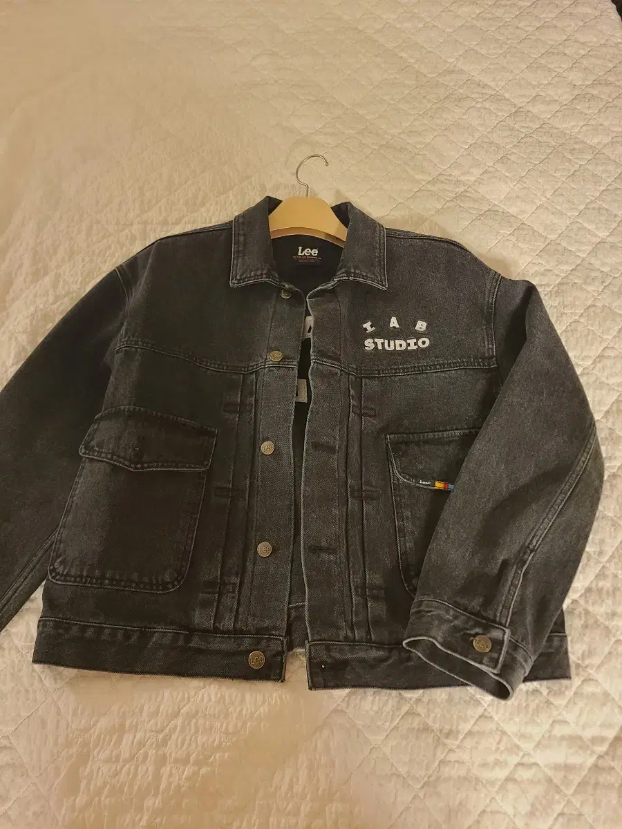 iapp x Lee Jeans Jacket Black M