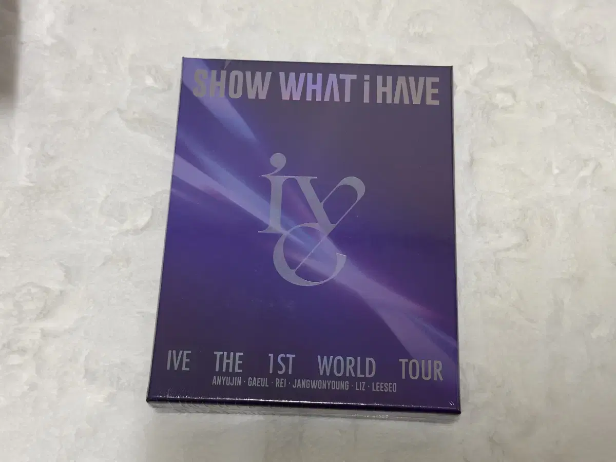 Unsealed) ive worldtour Show What I Have Blu-ray