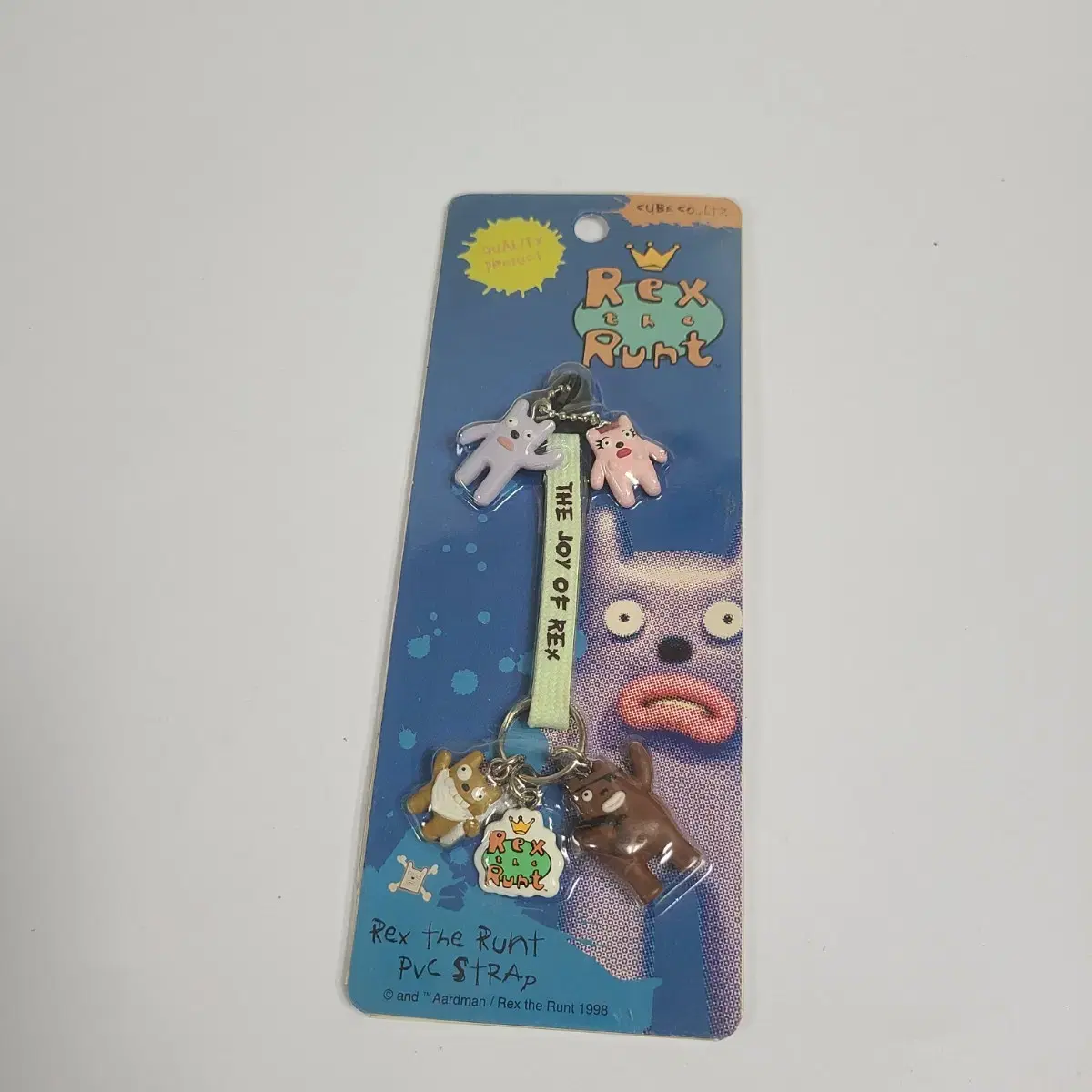 Aardman Studios Rex Durant Comic Book Game Character Figures doll Merchandise Strap