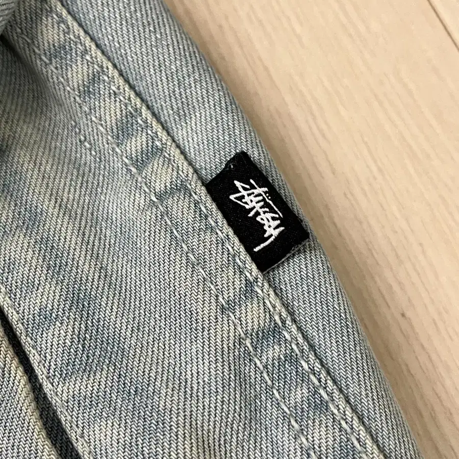 [빈티지] 90s 00s stussy 스투시 연청 데님 자켓 M (100