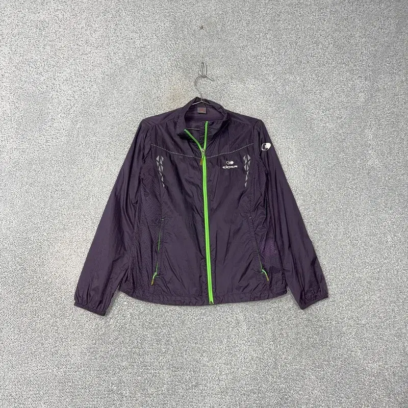 Ider Purple Logo Women's Functional Workout Hiking Windbreaker L