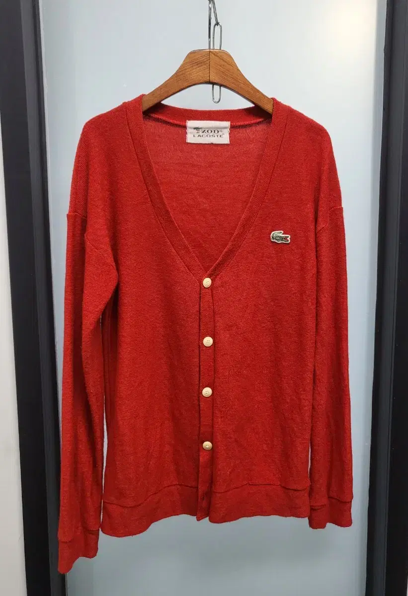 90s vintage Lacoste cardigan