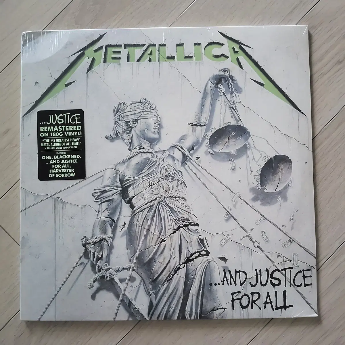 Metallica 메탈리카 4집 And Justice for All LP