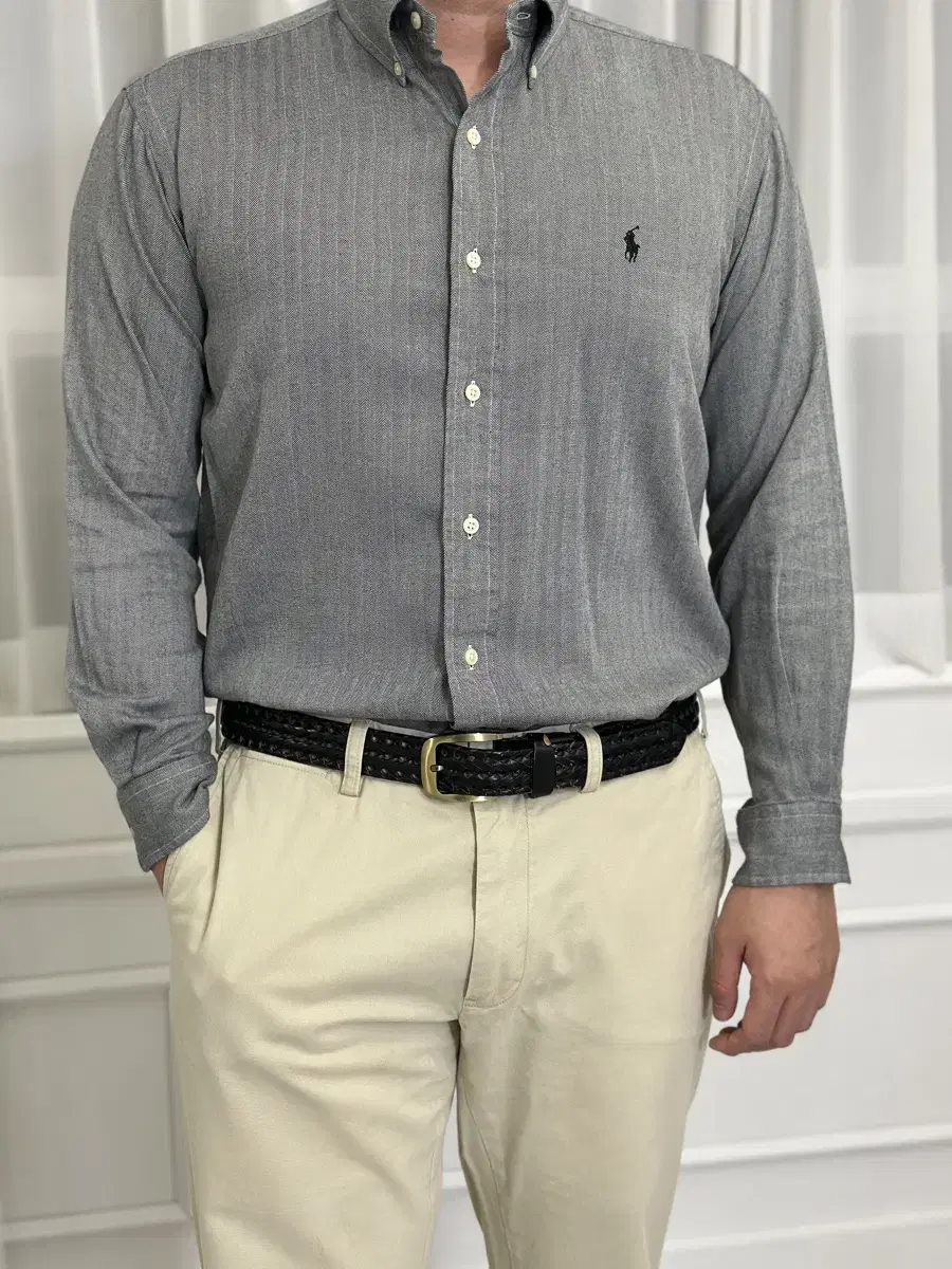 [100] Polo Ralph Lauren Herringbone Shirt