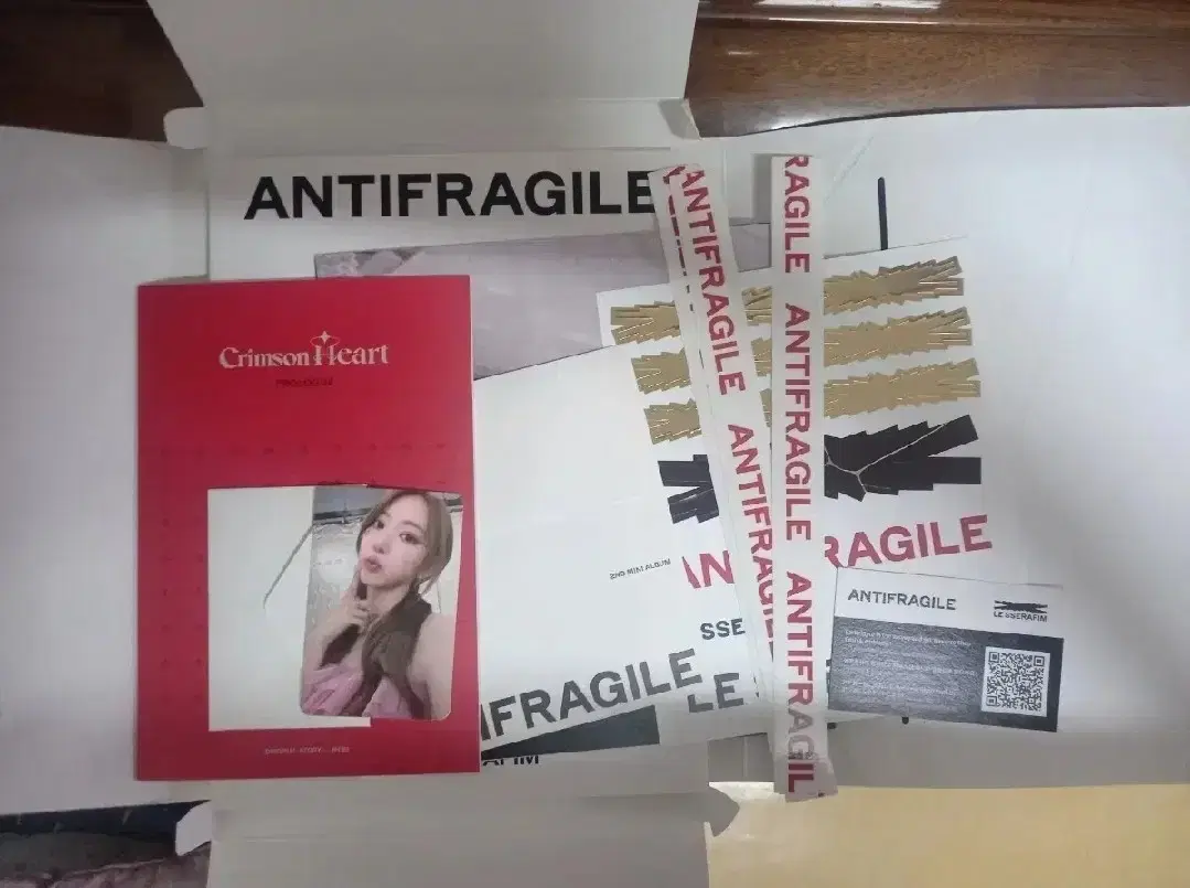 Antifragile Album+Novel,Photocard