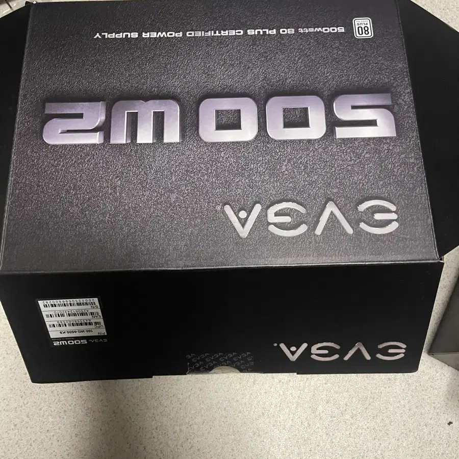 evga 파워 500w 80plus인증