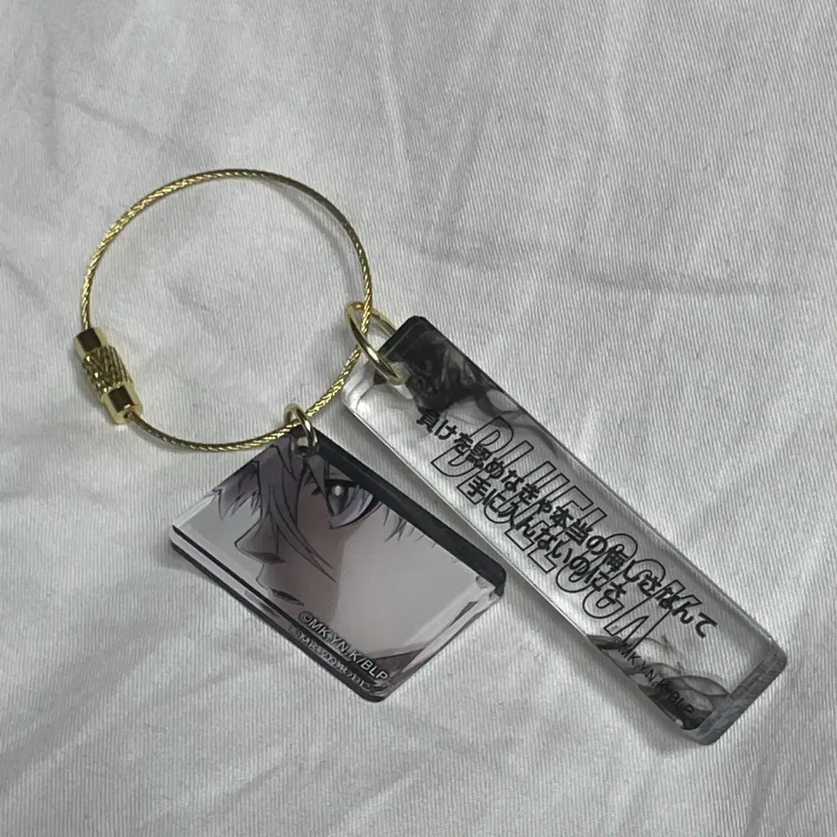 BLUELOCK Nagi Seishiro Chain acrylic Keyring