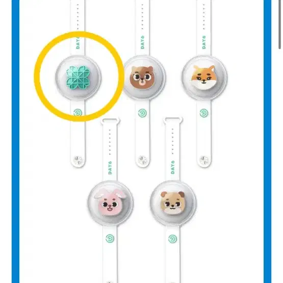 !이번주까지만 판매! 마데워치 커스텀 커버 네잎 클로버 데이식스 포카