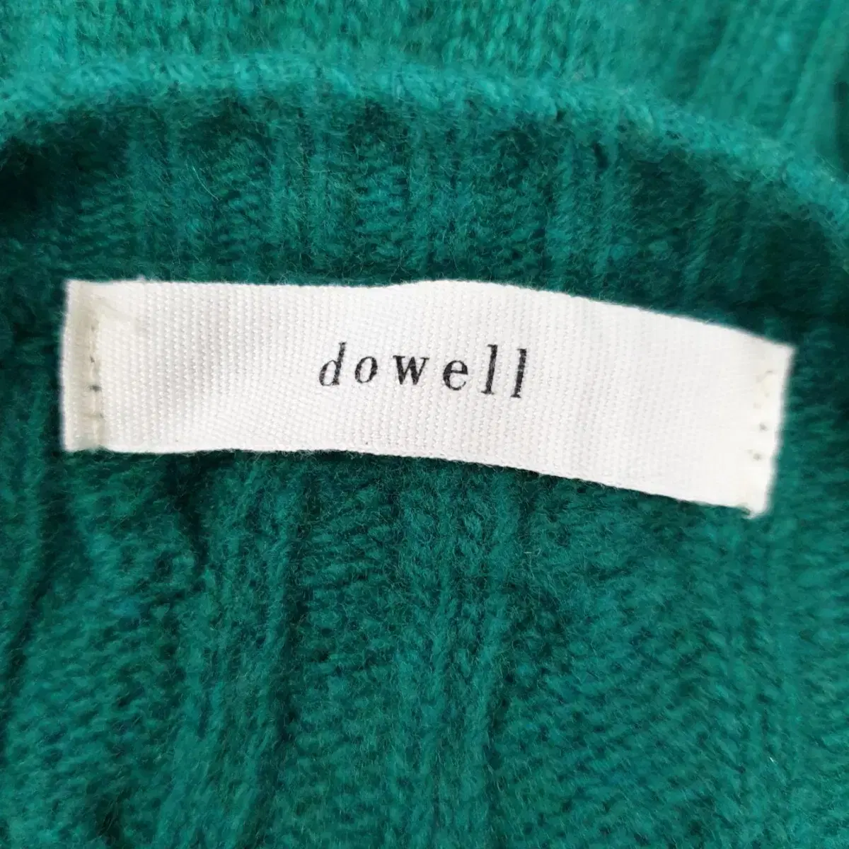 빈티지 만원샵 dowell 그린 니트 가디건