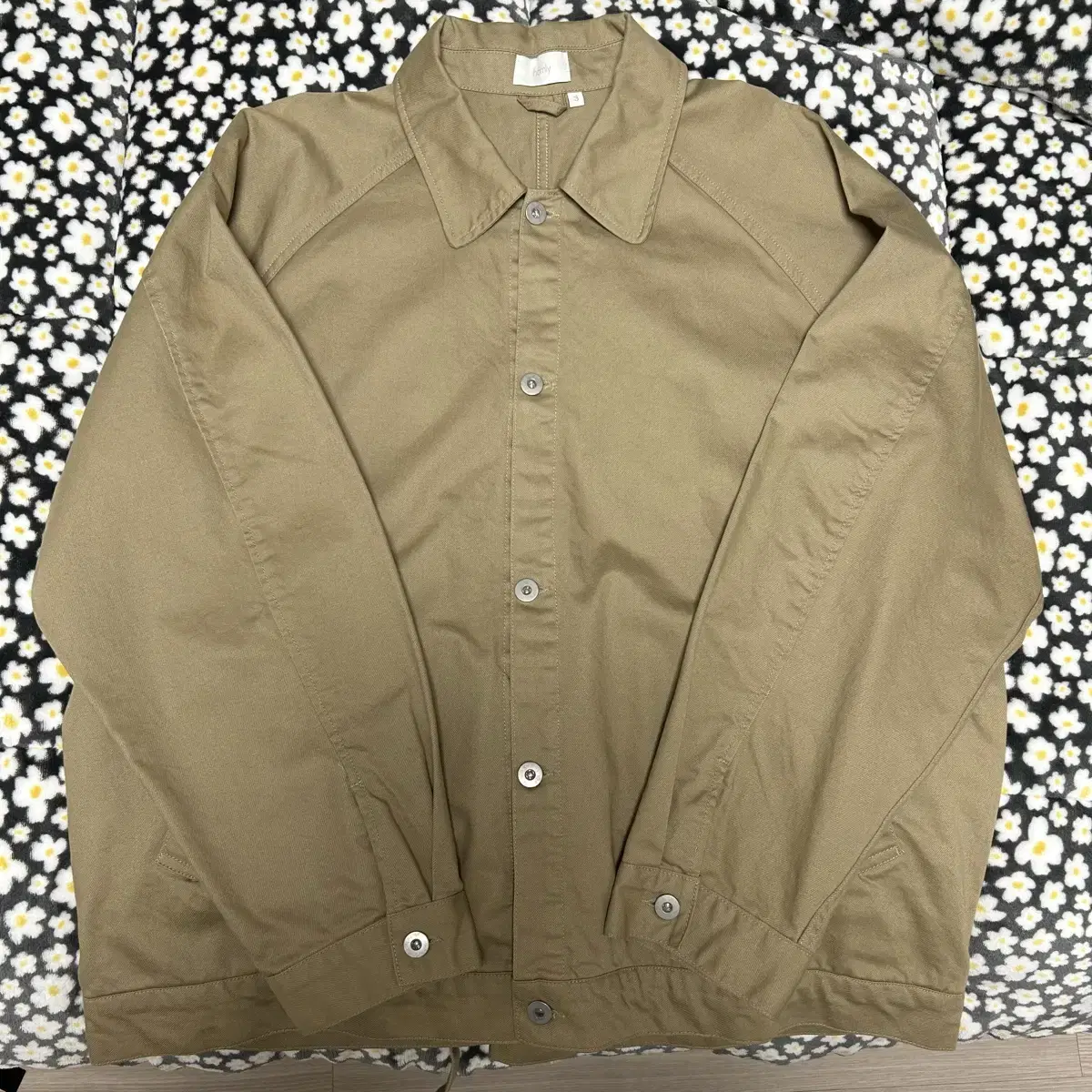 Homly raglan work jacket (beige) [3]