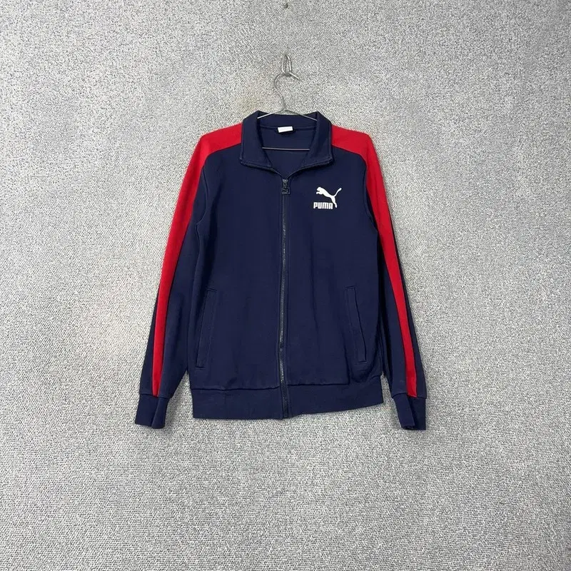 Puma Logo Vintage Sideline Tracktop Zip Up Jersey L