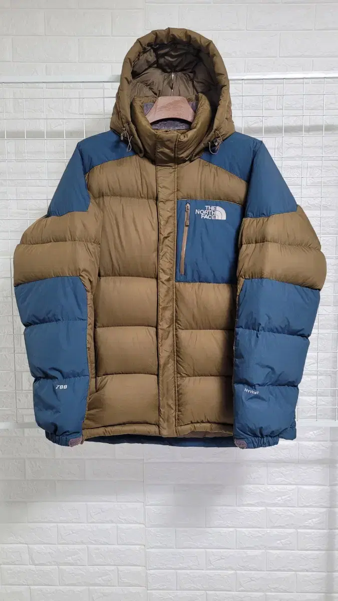 [105]North Face Two-Way Zip Highvent 700 Sigma Goose Down Padding Keum XL