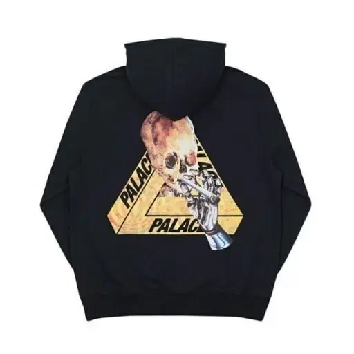 [XL] Pallas Skeleton Hoodie Black (good condition)