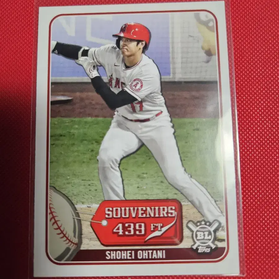 오타니 2021 Topps Big League - Souvenirs