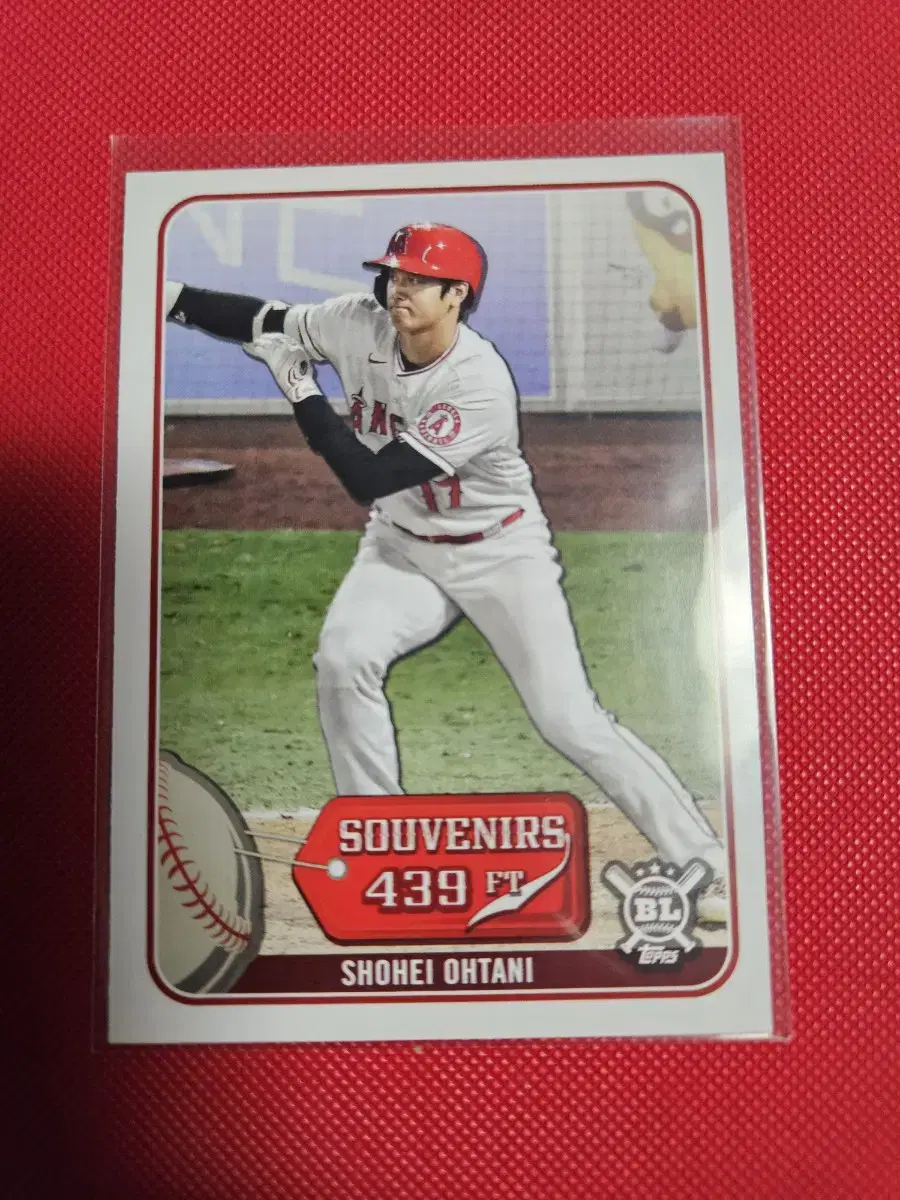 오타니 2021 Topps Big League - Souvenirs