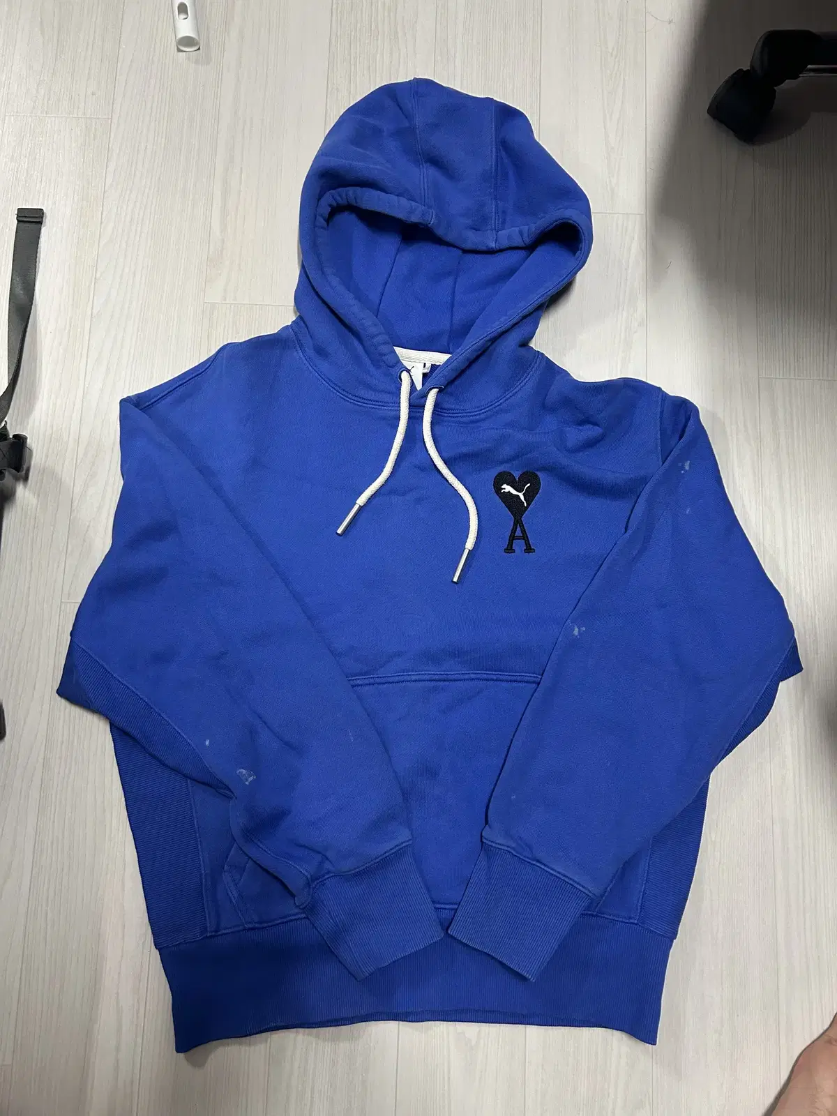 Army X Puma Hoodie Dazzling Blue M