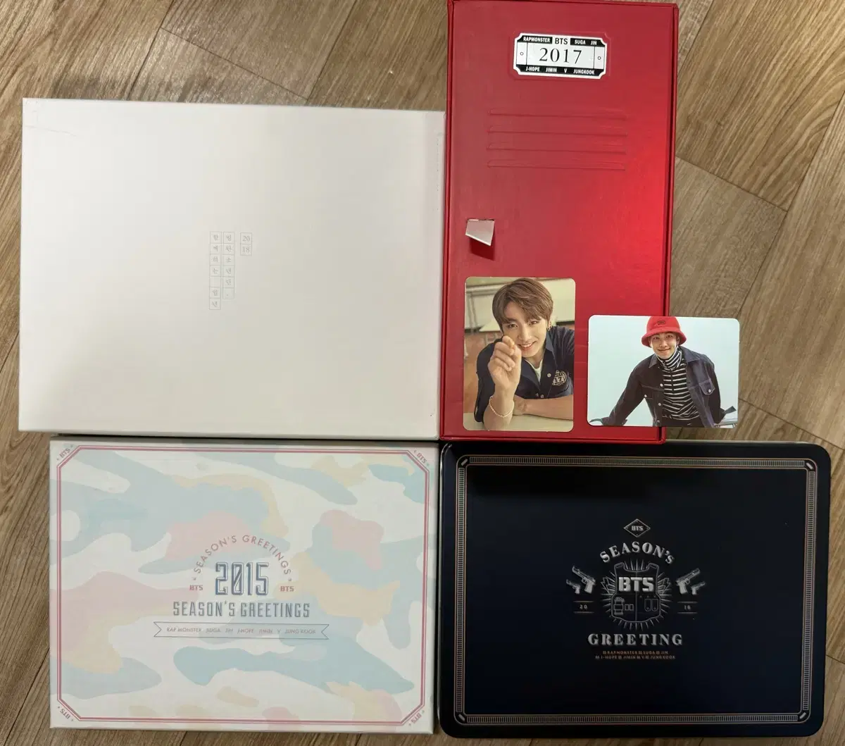 (bulk) bangtan BTS bts seasons greetings 16 17 SG season's greetings Jungkook