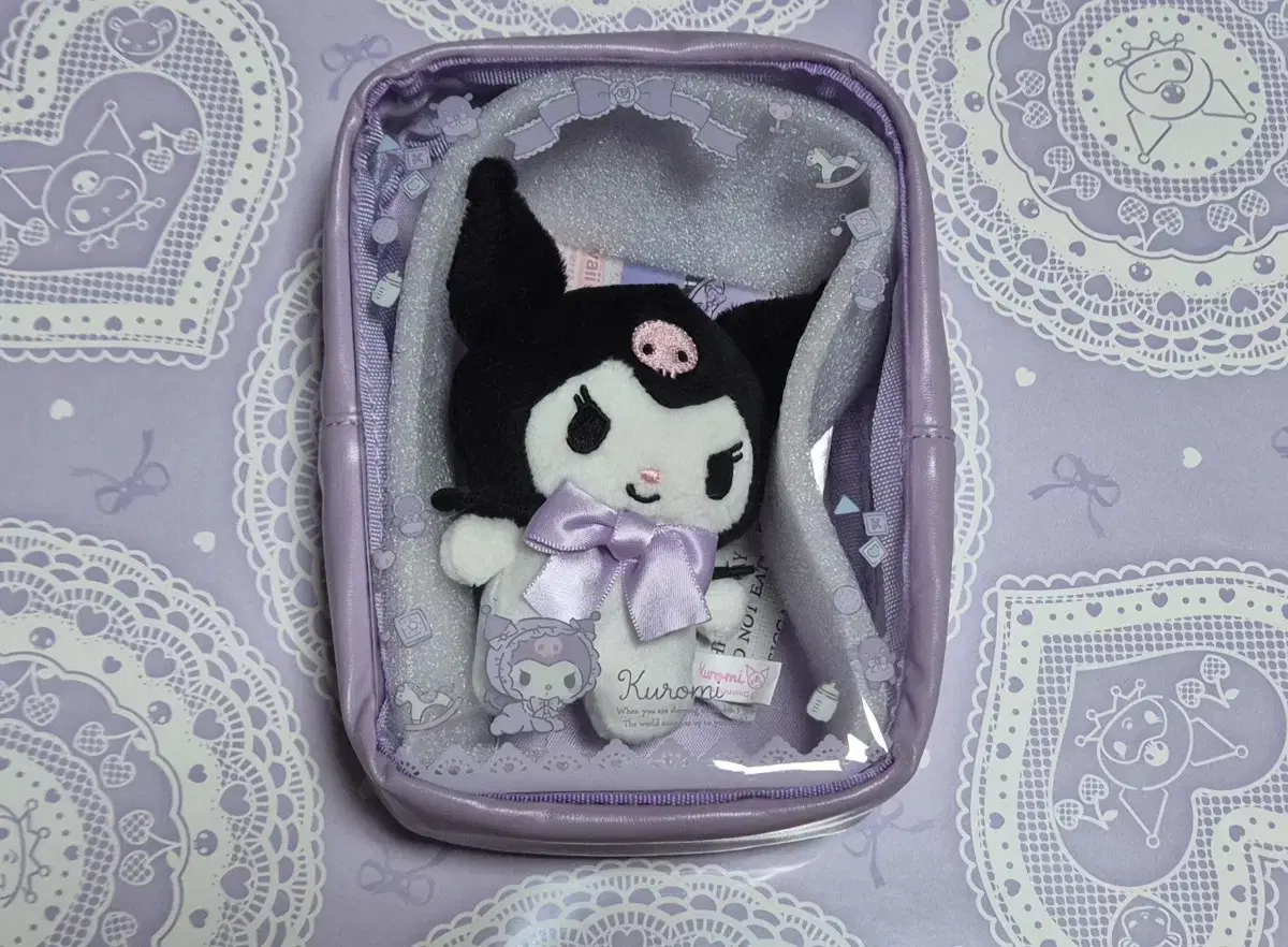 Kuromi Mascot Pow Mini Ita Bag