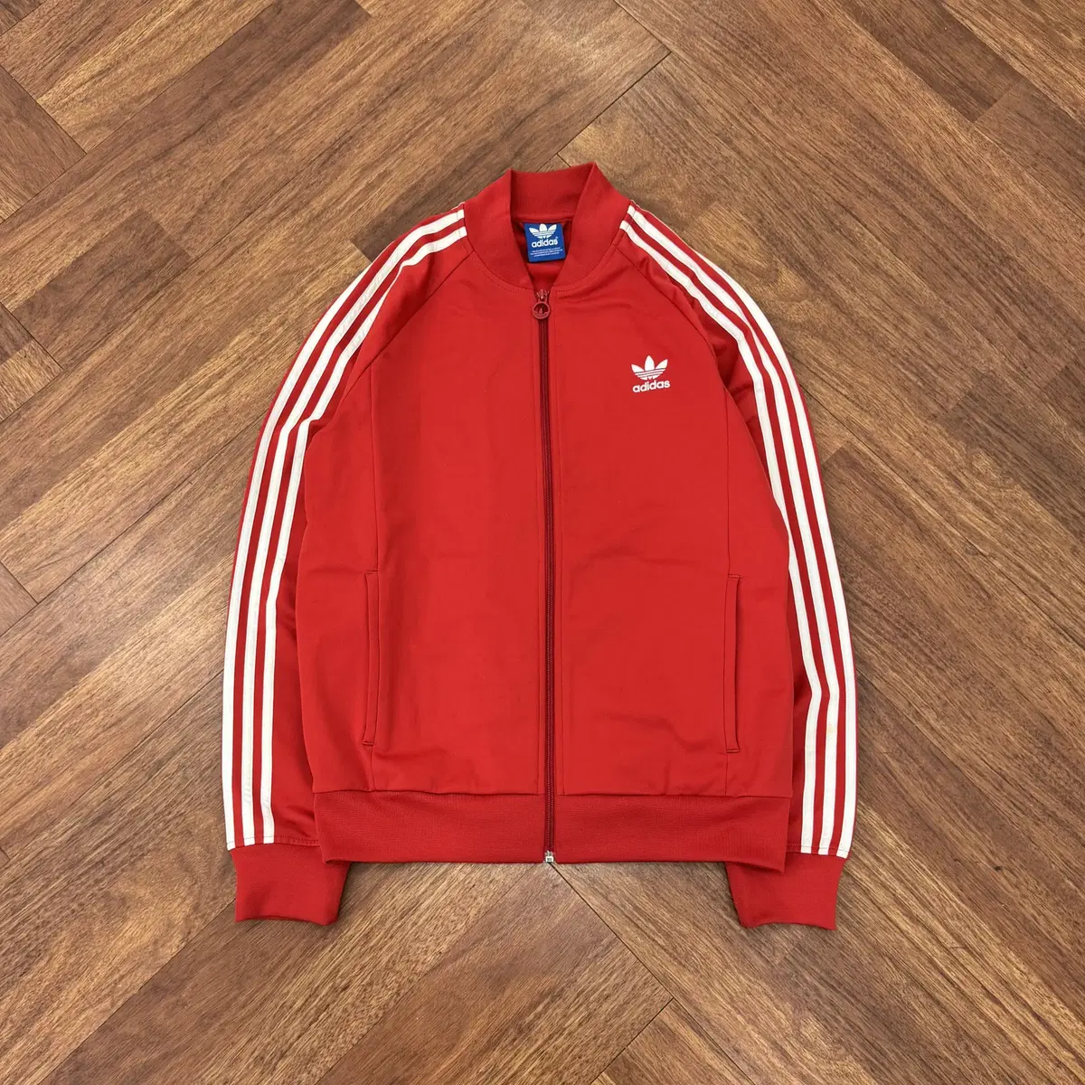 110(XL) Adidas Superstar Red Track Top Jersey