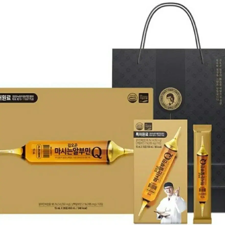 감오곤 마시는 알부민 15ml x 30포 쇼핑백 포함  무료배송