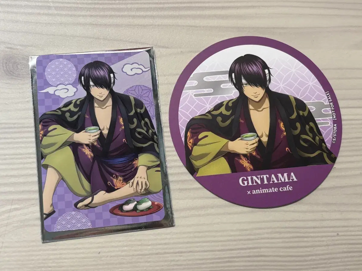 Gintama Animate Cafe pre-order benefit Takasugi in bulk