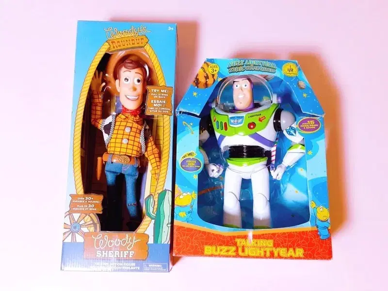 [Set] Toy Story Talking Figures doll 2-piece set/Woody & Buzz/Disney