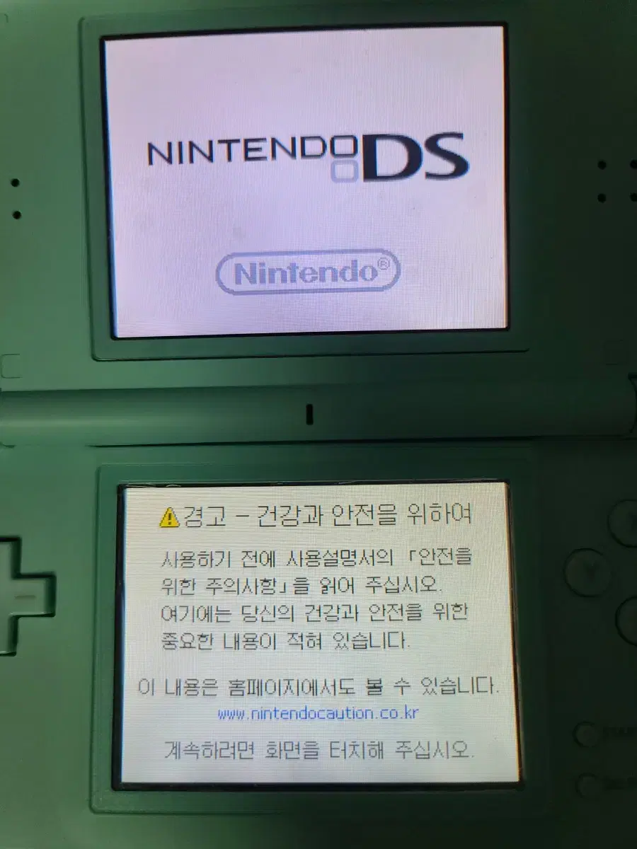 Nintendo DS Hangul Jungbal Mint Color