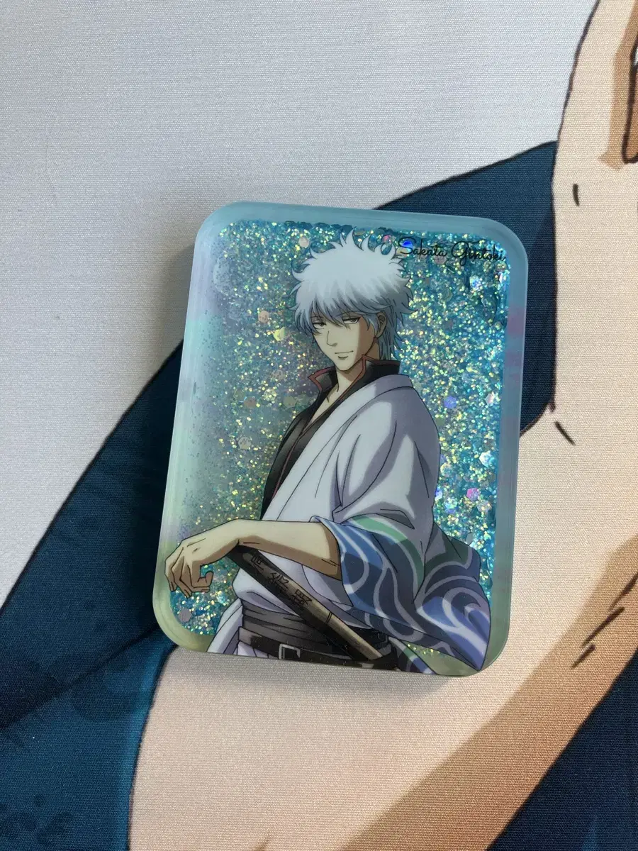 Gintama Sakata Kintoki Sunset Pseudo-Korota (oil-in-acrylic)