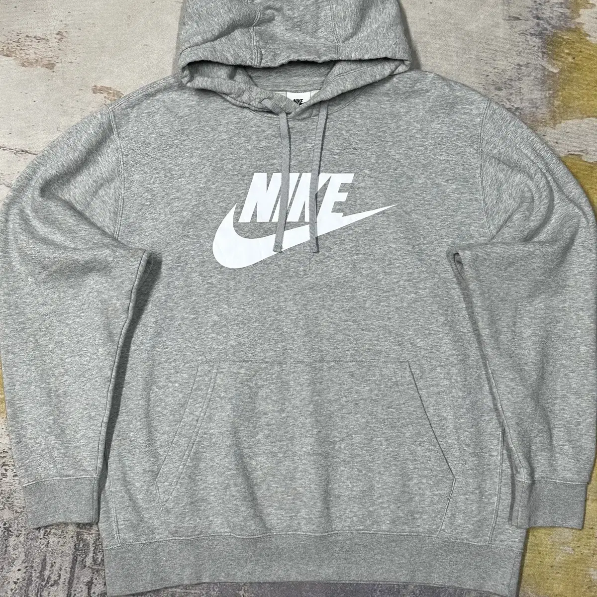 Nike Big Logo Gray Hoodie 105