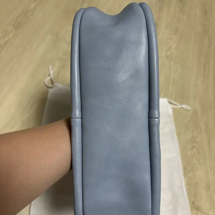 여밈가방 mini ridge bag (baby blue)