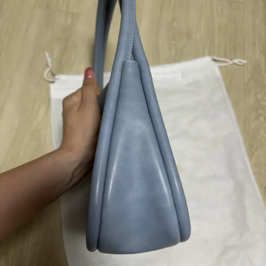 여밈가방 mini ridge bag (baby blue)