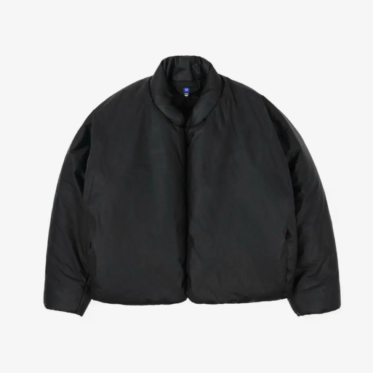 [S] e.ji Gap Padded Round Jacket Black