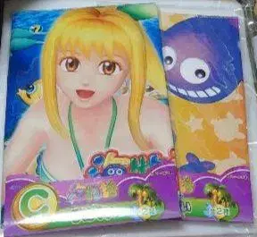 바다 이야기 마린짱 고래 럭키 손수건