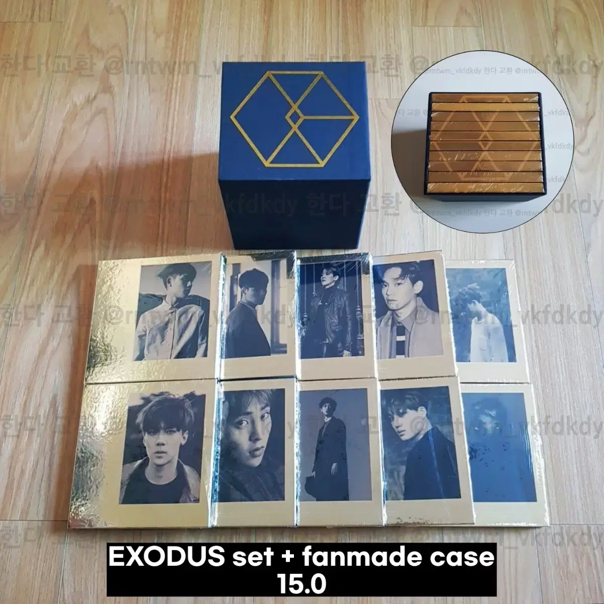 EXO exo unsealed album EXODUS EXODUS full set WTS