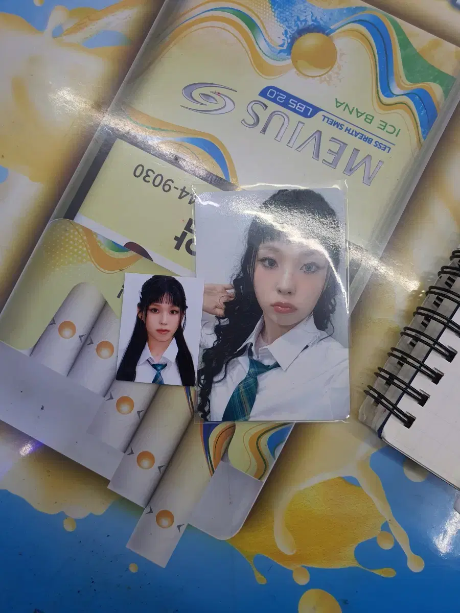 nmixx kyujin makestar school uniform unreleased photocard wts