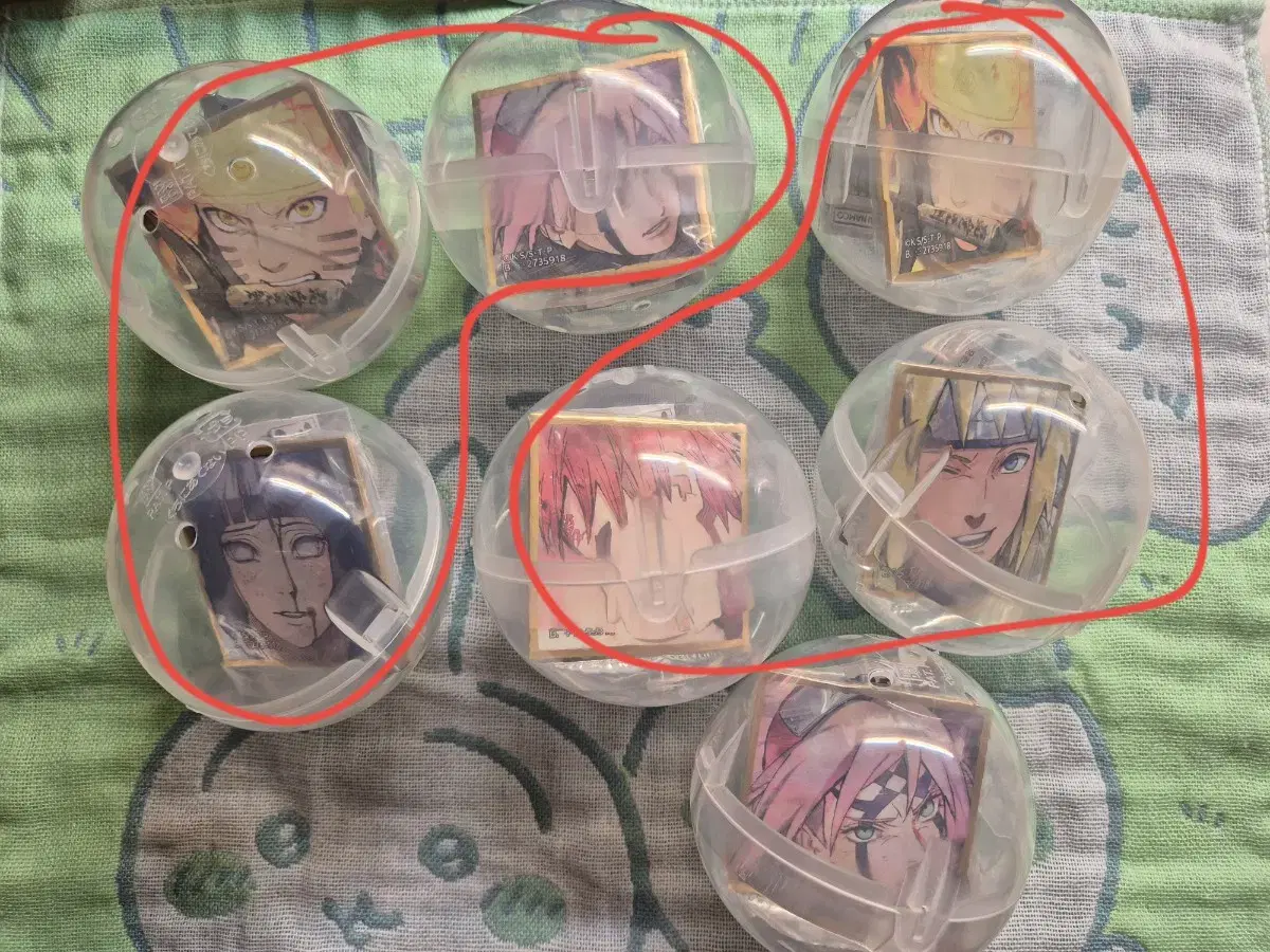 Naruto Sack Paper Gacha