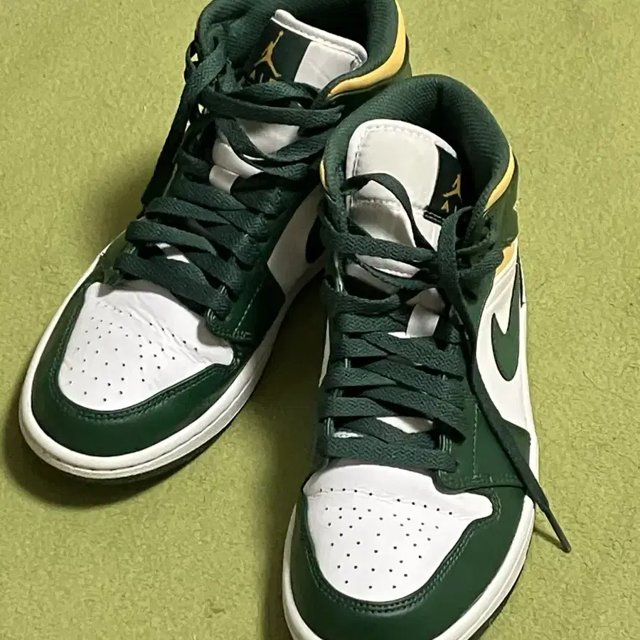 Jordan1 Mid Sonics 2021 조던 1 미드 소닉스 2021