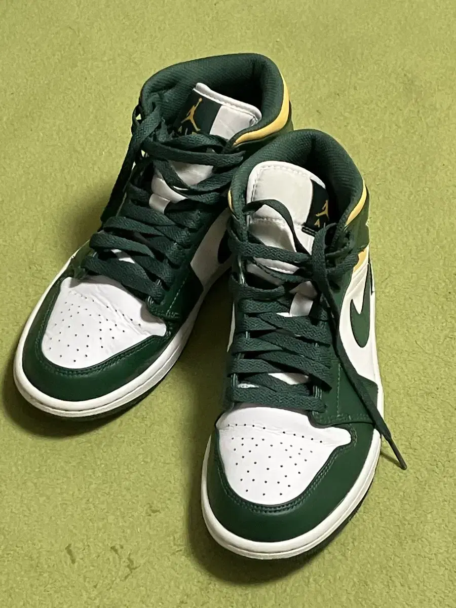 Jordan1 Mid Sonics 2021 조던 1 미드 소닉스 2021